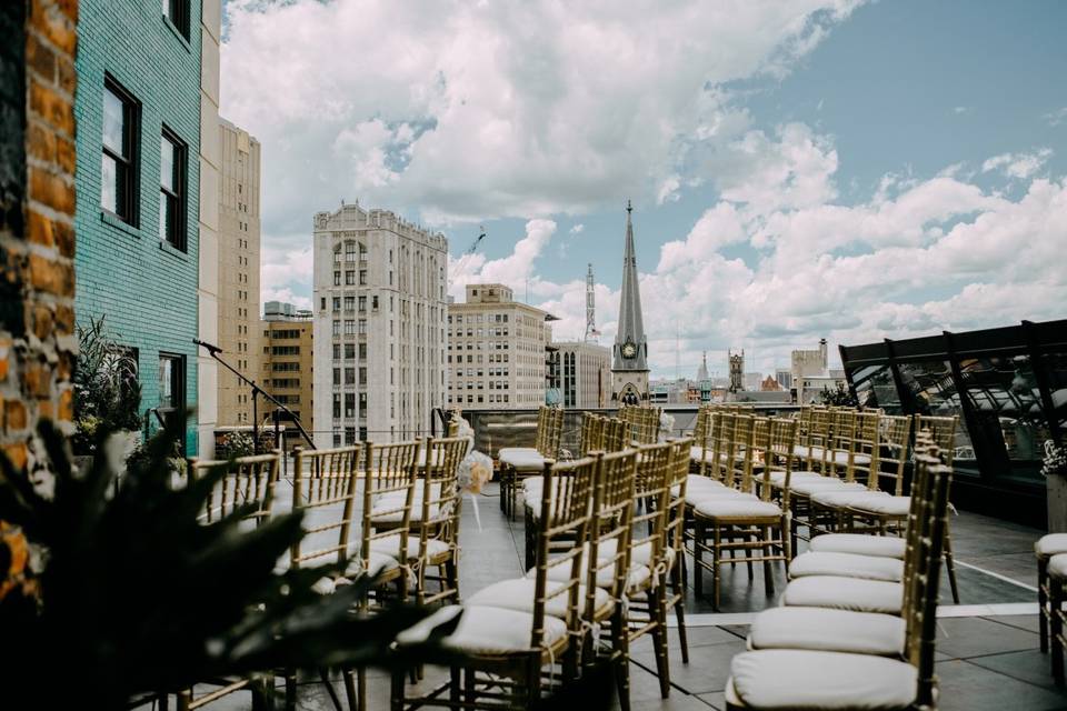 Rooftop Ceremony