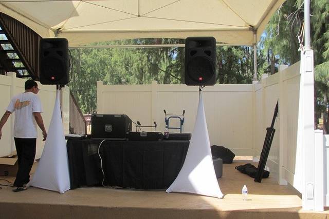 DJ station
