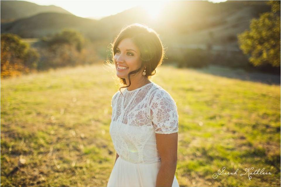 Higuera Ranch CA Bride Hair & Makeup: Rhonda Johnson