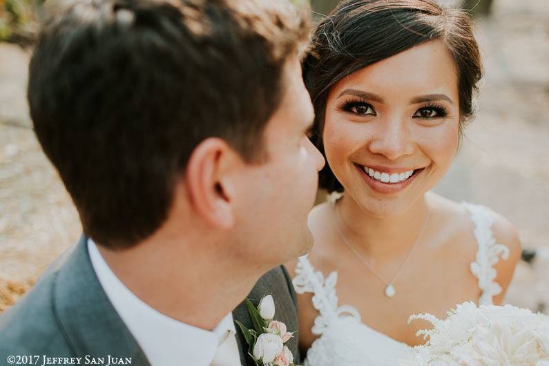 Holman Ranch Carmel CA WeddingPhoto: Peer JohnsonHair & Makeup: Rhonda Johnson