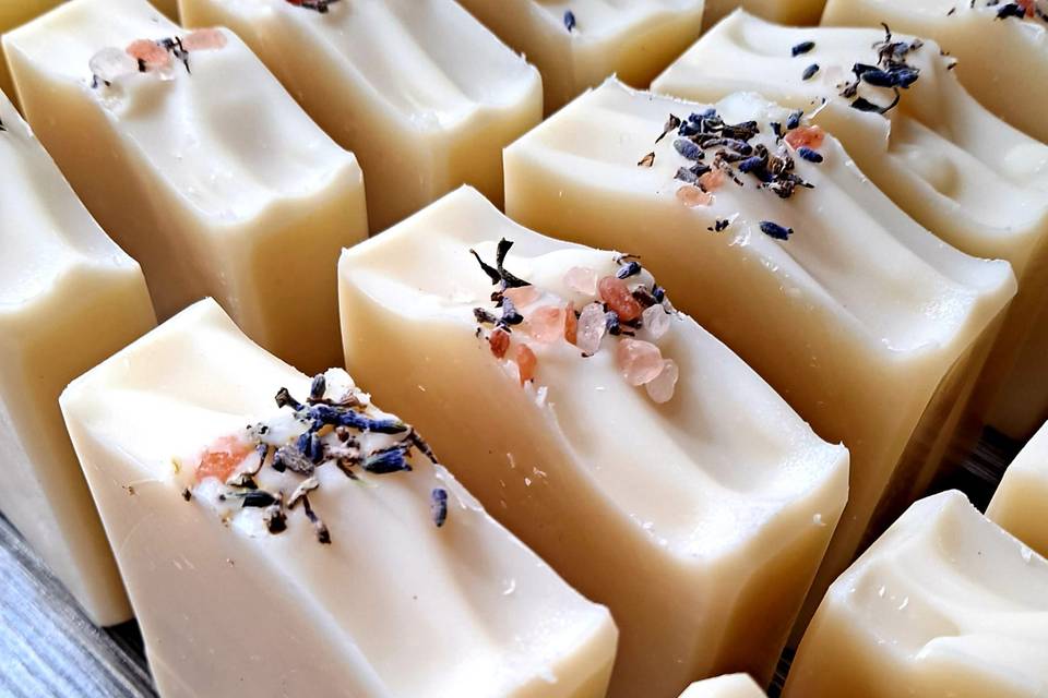 Lavender essential oil soap