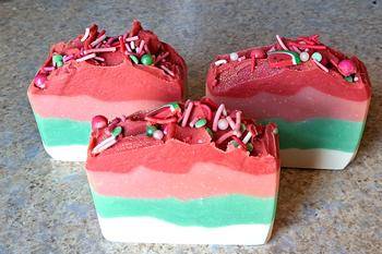 Cucumber melon soap