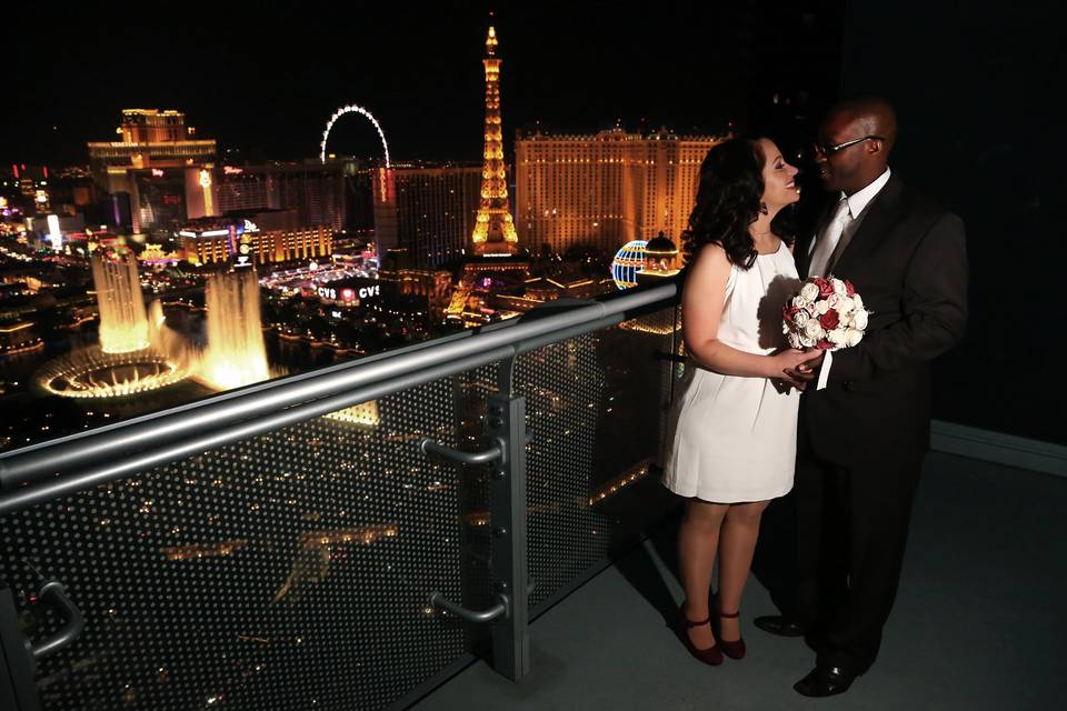 Las Vegas Strip Wedding
