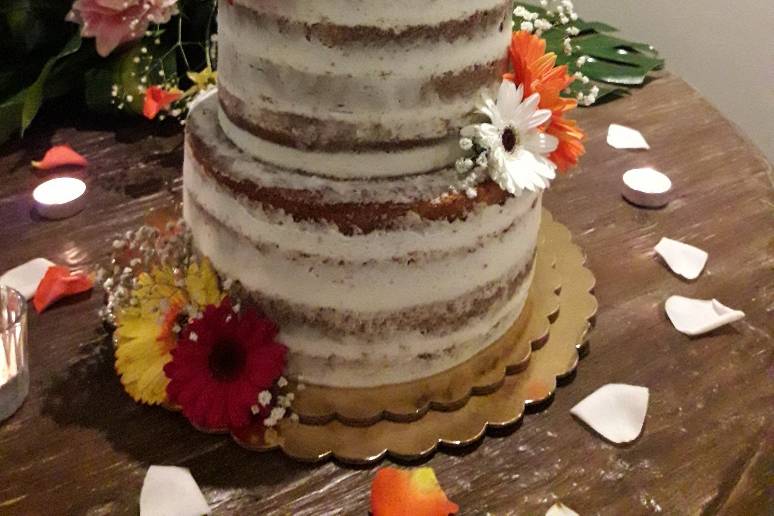 Naked cake