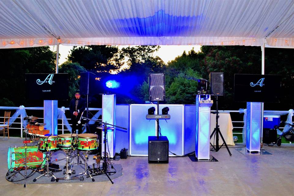 DJ & Percussion Combo Setup