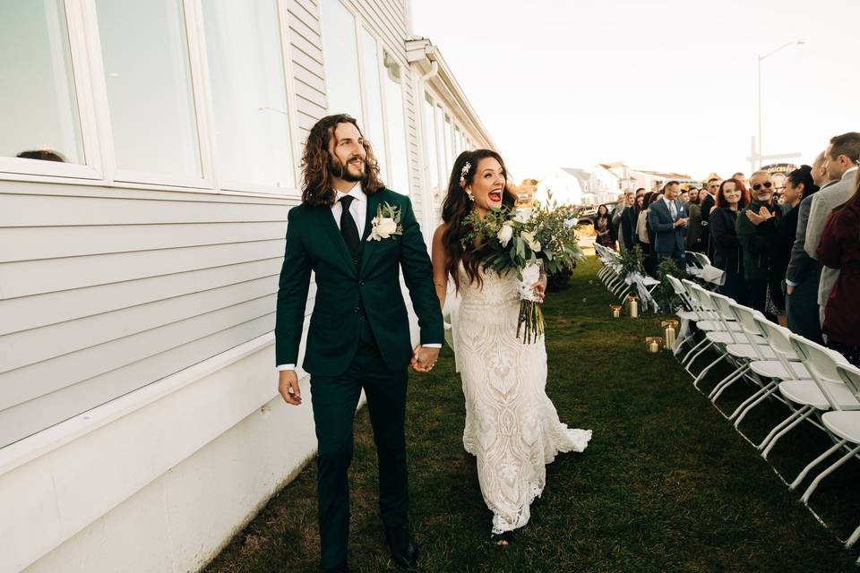 Hunter Green Suit Groom