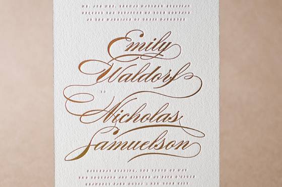 AC Letters Calligraphy - Invitations - San Diego, CA - WeddingWire