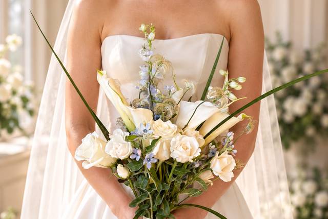 Bridal Bouquet Minimalistic
