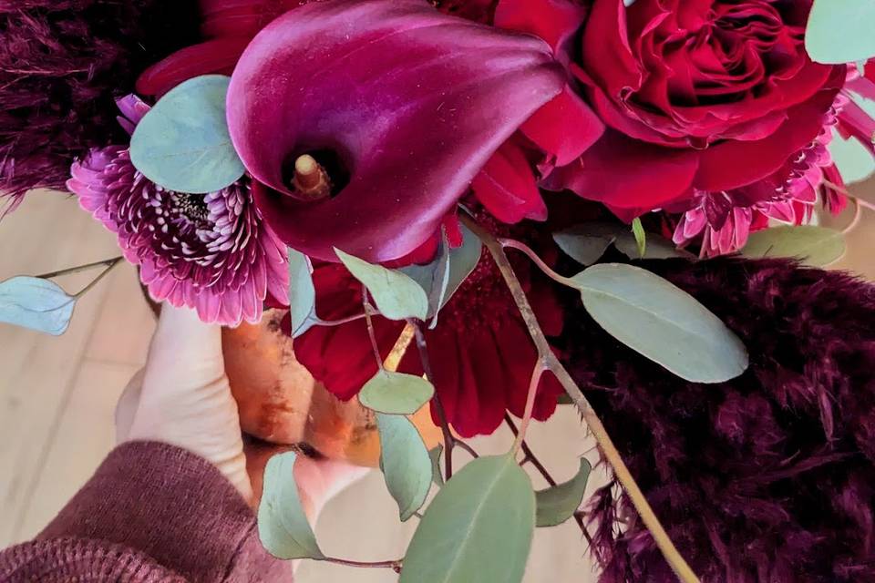 Purple Centerpiece