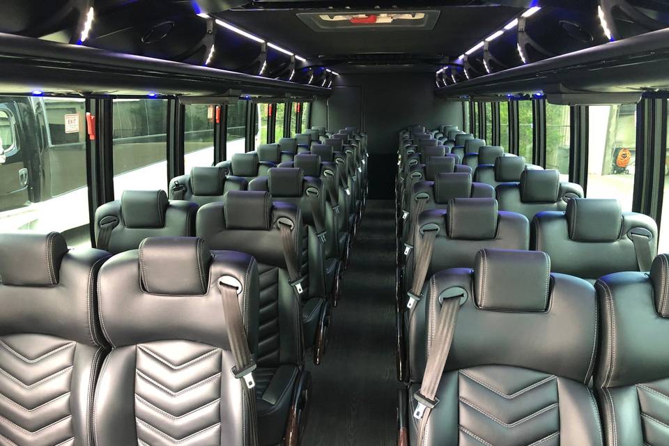 Mini Bus 40 Interior