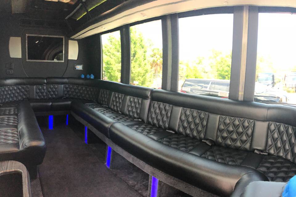 Sprinter Limo Interior