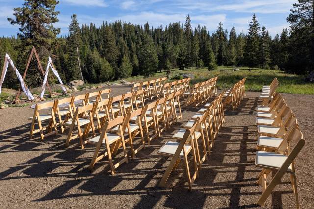 Ceremony chairs