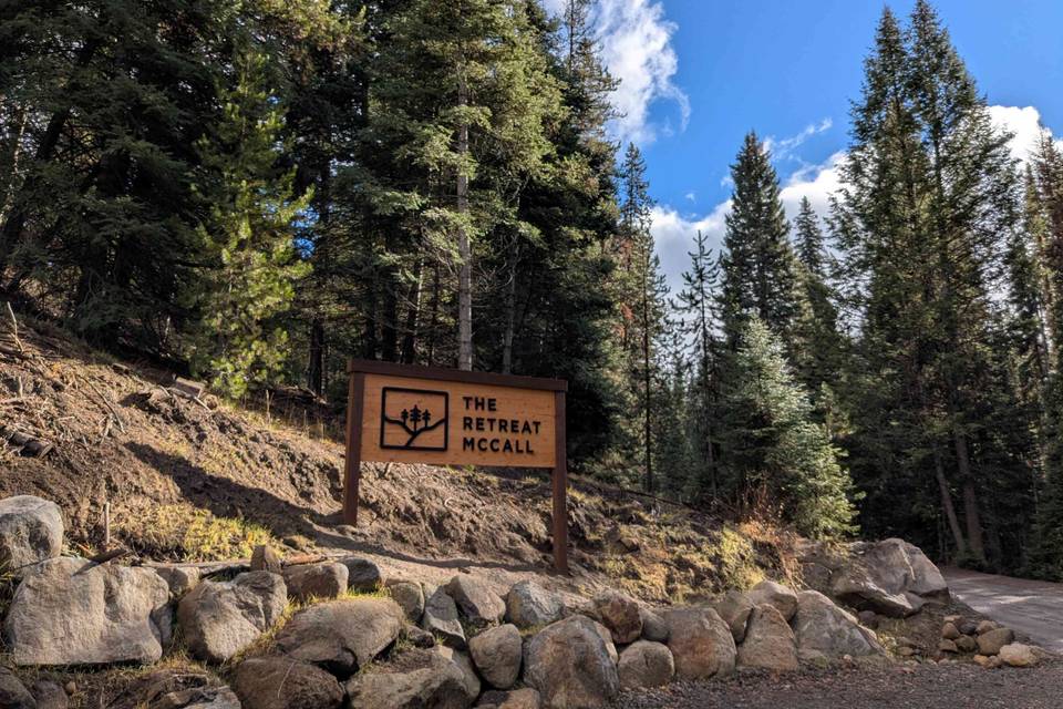 Driveway sign