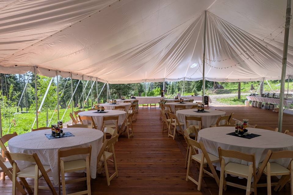 Tent tables