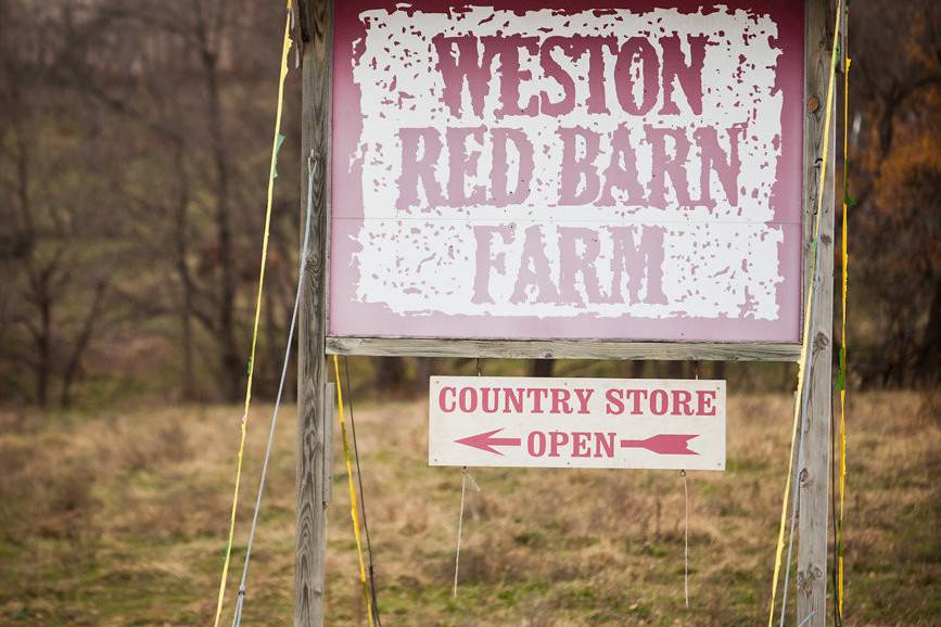 Entrance to the farm