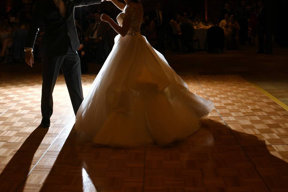 Dancing with the bride