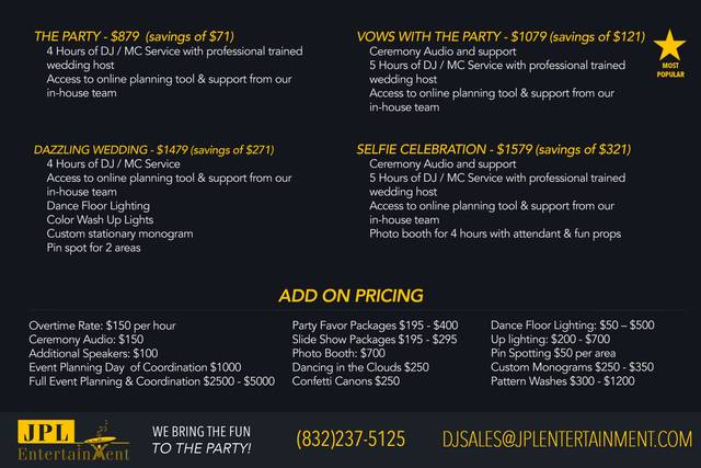 Pricing & Packages