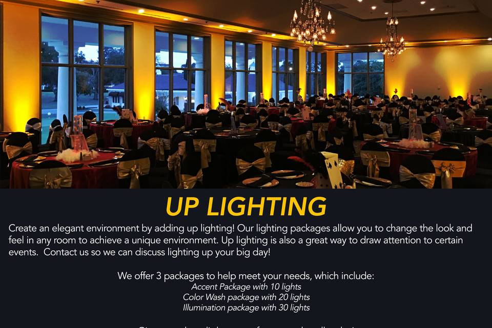 Up lighting Packages
