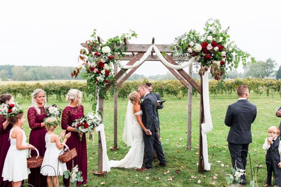 Outdoor ceremony