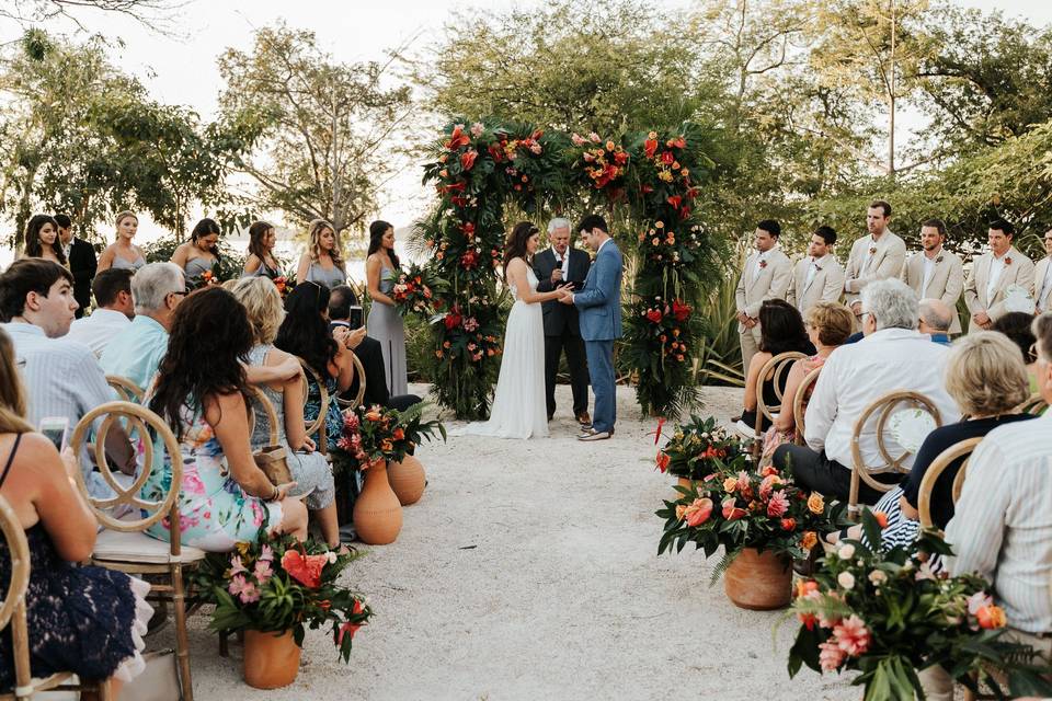 Beach Wedding Ceremony