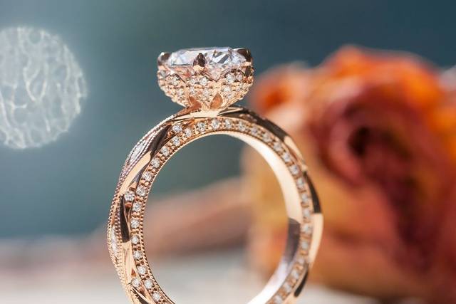 Stacked Engagement Rings & Unique Wedding Ring Sets - Ken & Dana