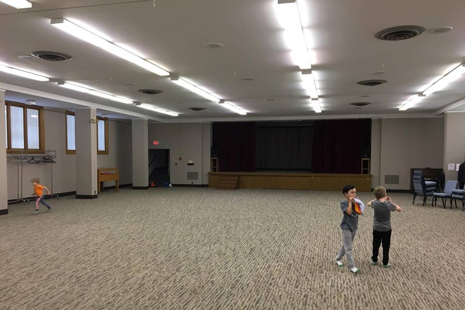 Fellowship Hall Empty