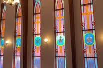 Huston Chapel Glass Windows