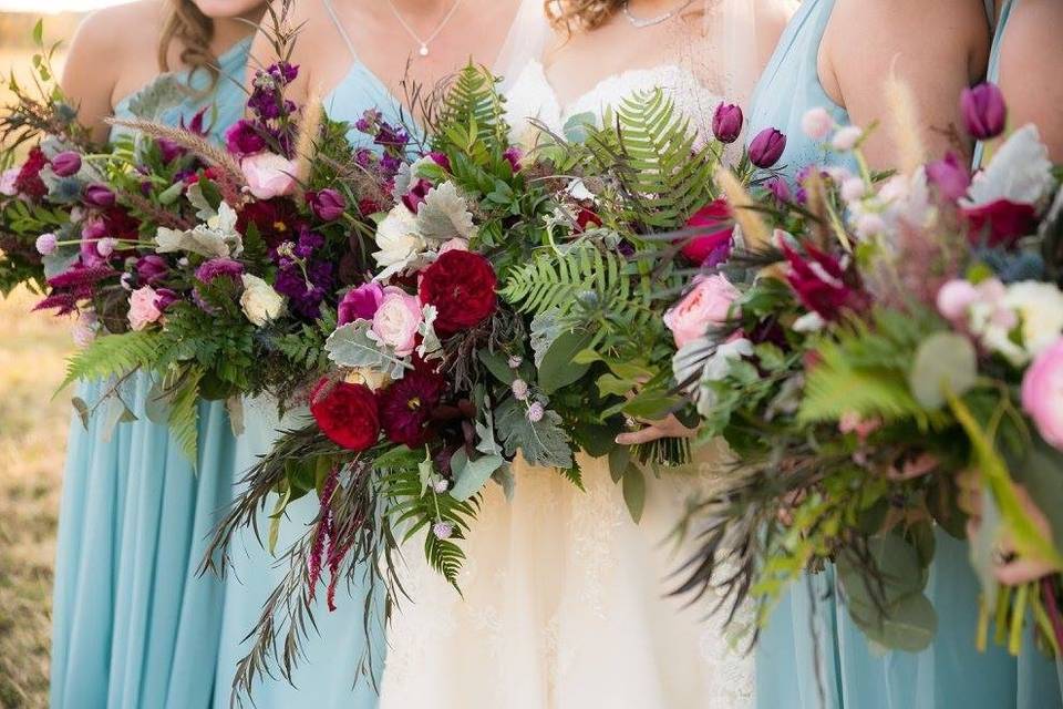 Texture bouquets