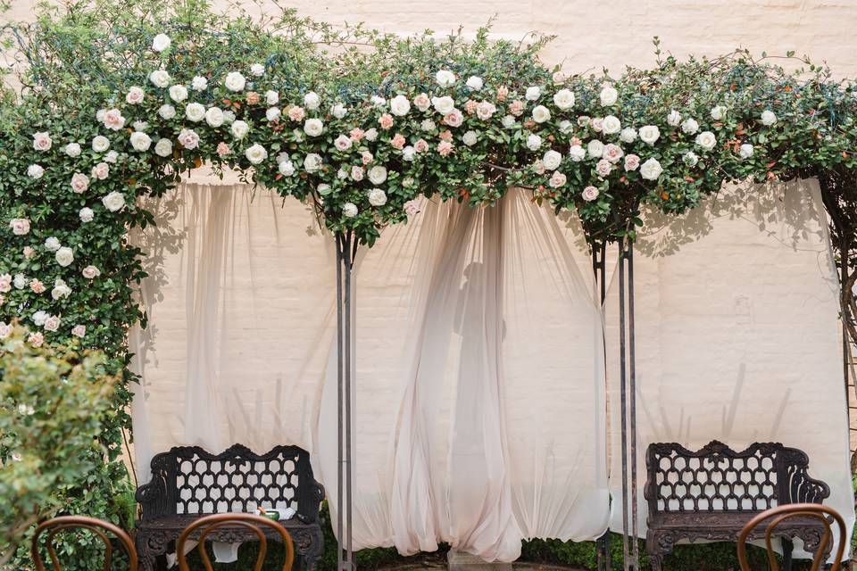 Decorated trellis