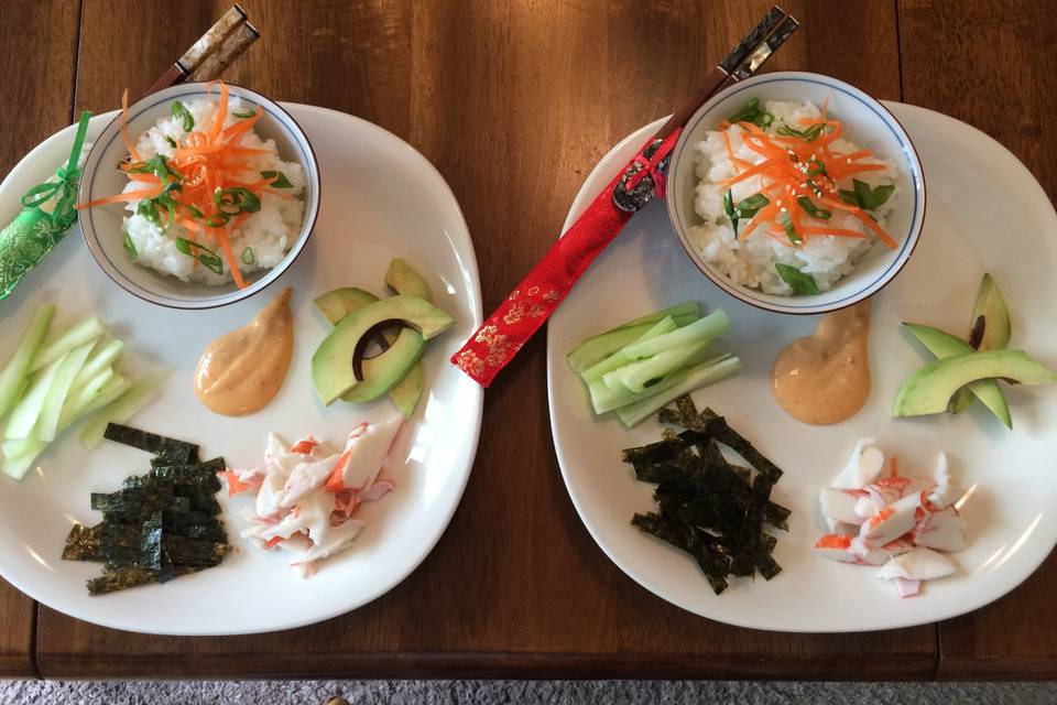 Deconstructed Sushi Bowl