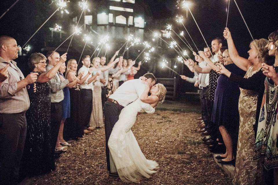 Wedding sparklers