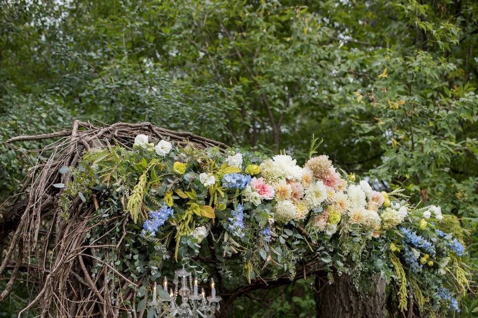 Ceremony arbor