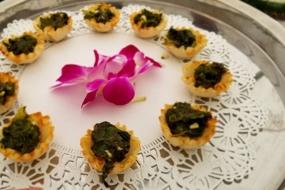 Spinach & Paneer Cups