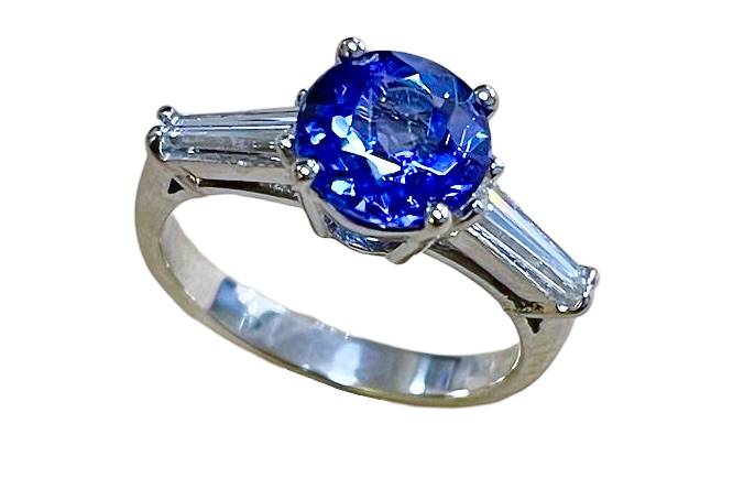 14K White Gold & Diamond