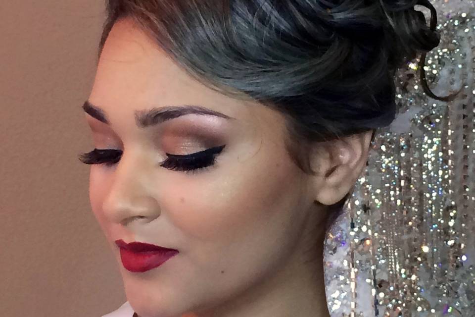 Bridal makeup