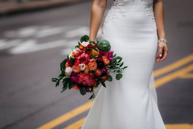 Bright and colorful bouquet
