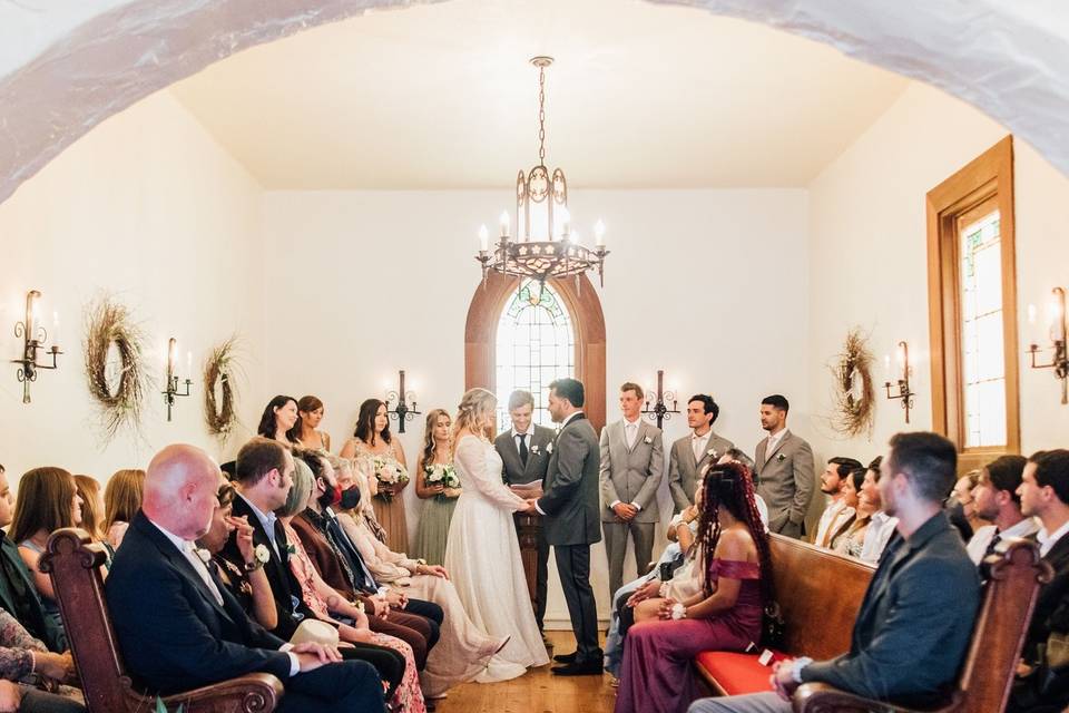 Indoor ceremony