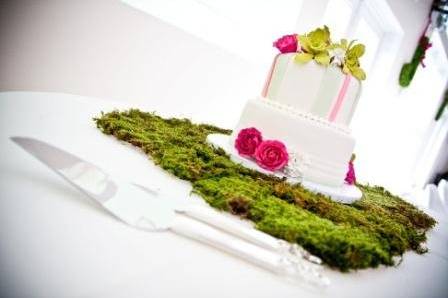 Spring Wedding, Matching Sweetheart Cake!