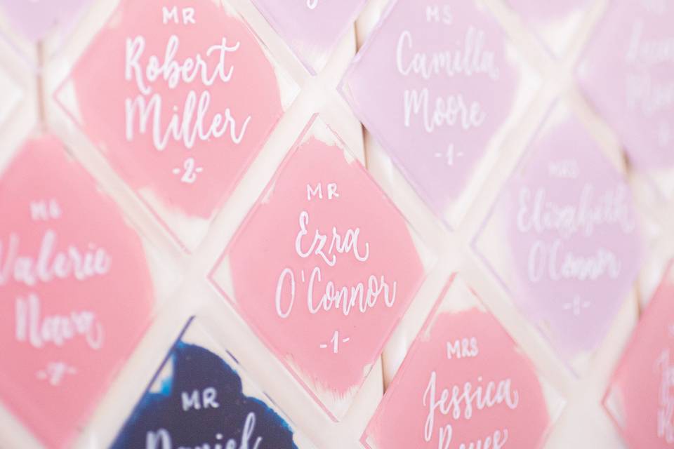 Acrylic Place Cards