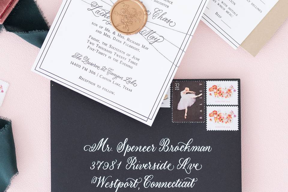 Envelope Calligraphy