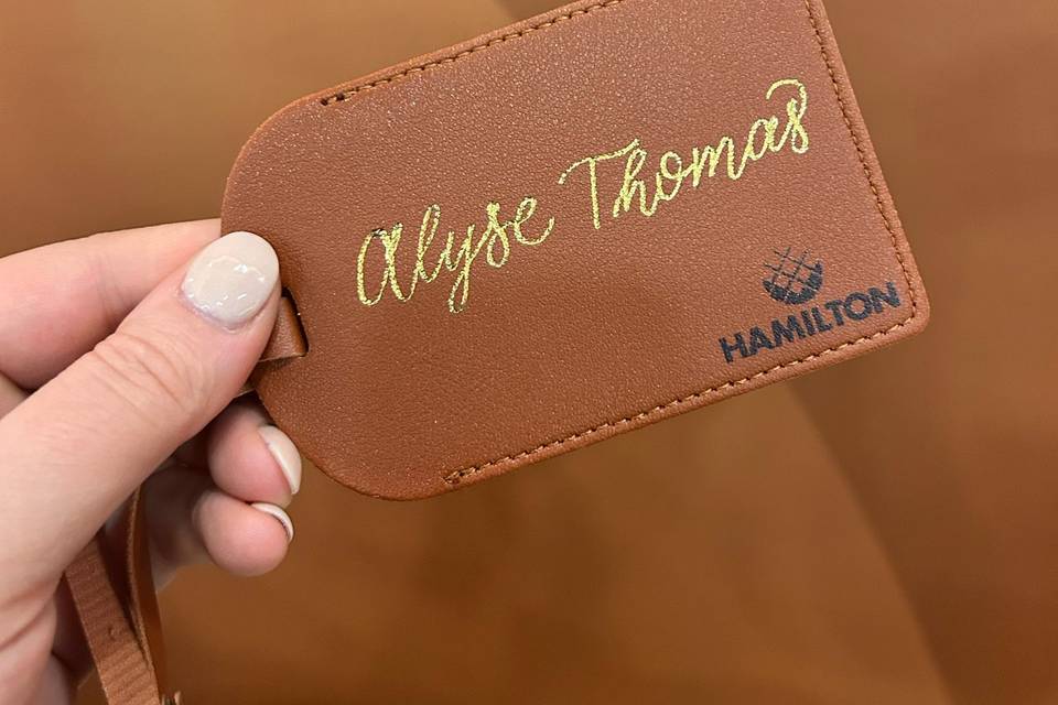 Custom Luggage Tag