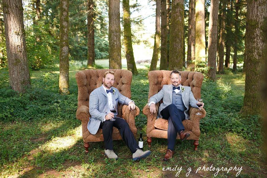 Washington Woodland Wedding