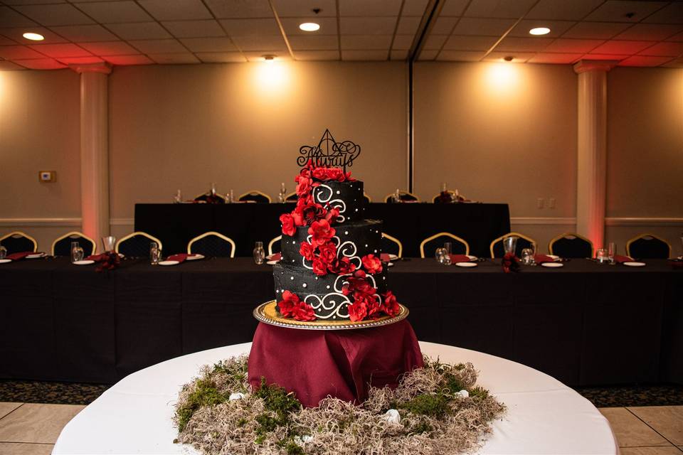 Reception Table Setting