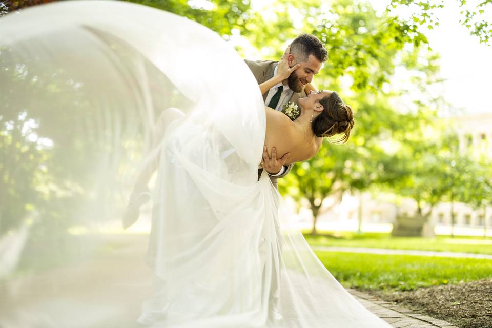 Bride and Groom Portrait