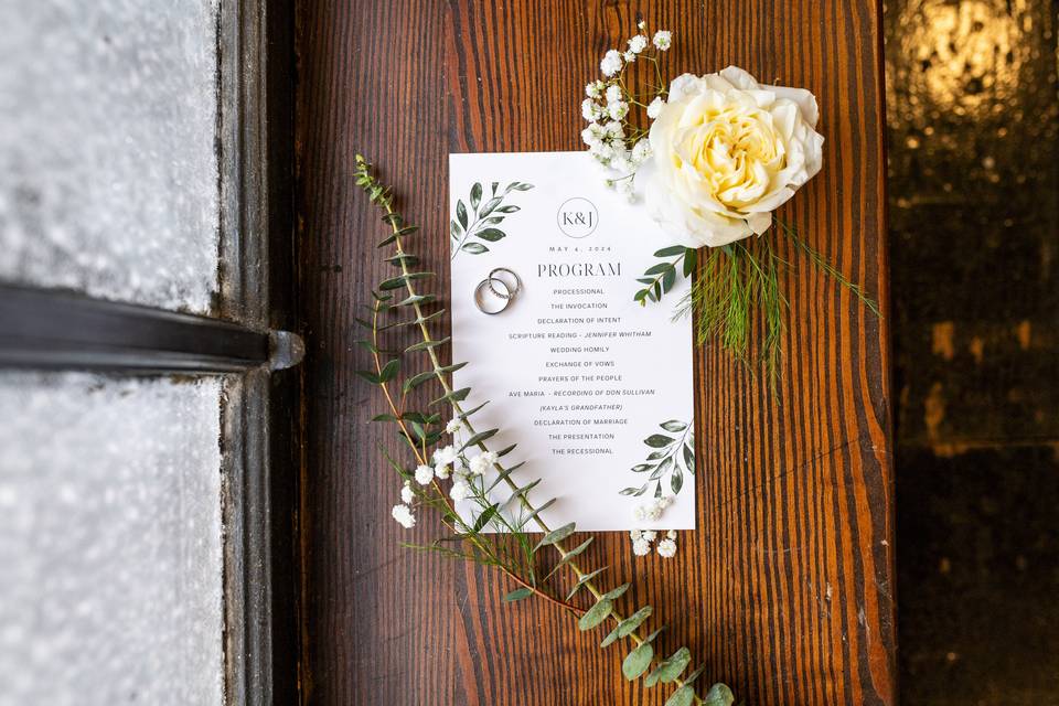 Wedding Details