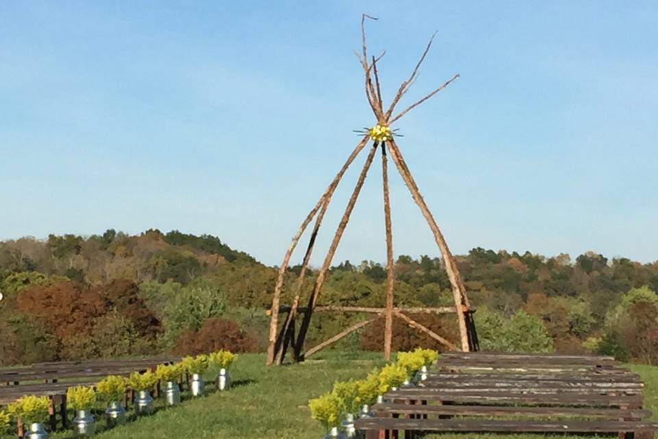 Ceremony site