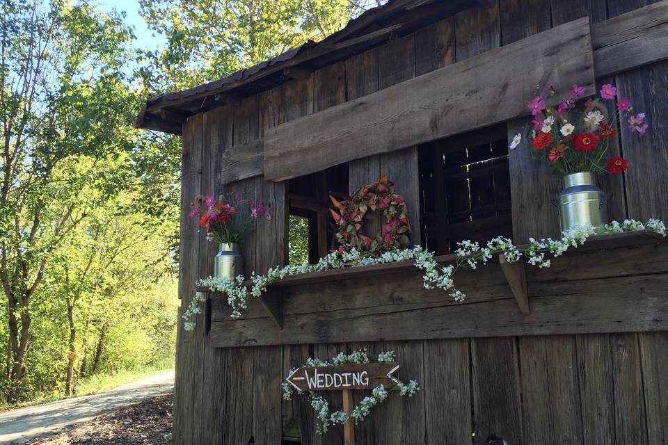 Farm entrance