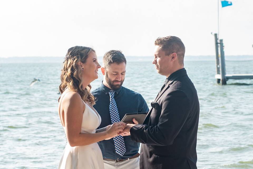 Seacrets Beach Wedding