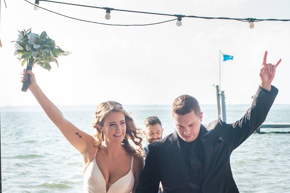 Seacrets Beach Wedding