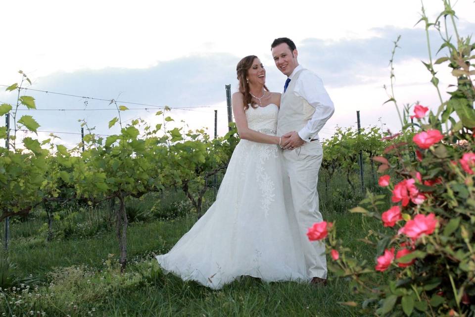 Couple in the garden